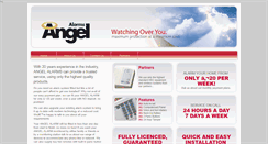 Desktop Screenshot of angelalarmsltd.ie